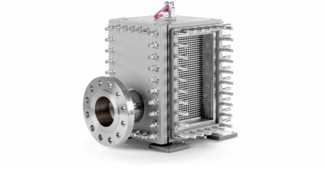 Цельносварной пластинчатый теплообменник блочной конструкции FunkeBloc